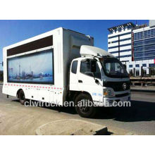 Factory Price Foton truck led ,p10 led mobile stage truck for sale